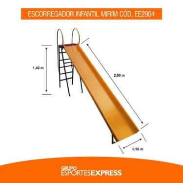 Imagem de Playground Otimize 3 em 1 Escorregador Balanço Gangorra 1554 - Esporte