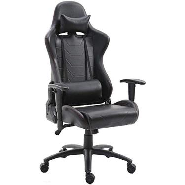 Imagem de Cadeira de computador de escritório com design ergonômico, cadeira elevatória de couro, cadeira de conferência, cadeira de aprendizagem, malha respirável