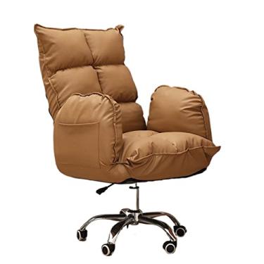 Imagem de BGY Cadeira rolante lazer computador cadeira apartamento casa jogos cadeira estudo encosto escritório cadeira giratória elevação simples (cor: 6) (3)