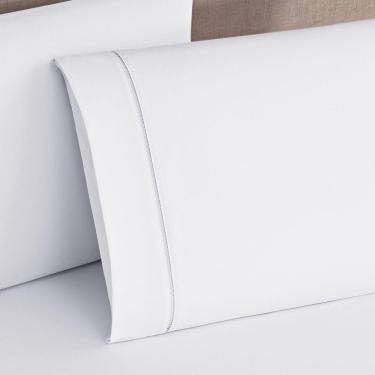 Imagem de Jogo De Lençol Queen Elegance 180 Fios 4 Peças Branco