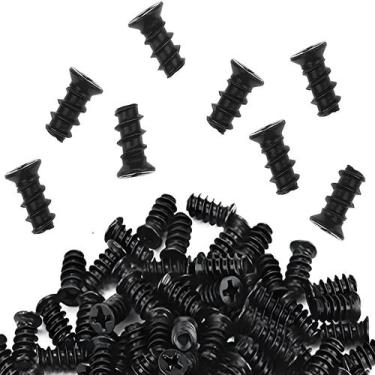 Imagem de Parafusos Pretos Para Ventiladores De Gabinete De Computador 20 30 50 