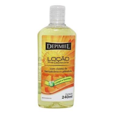 Imagem de Loção Pré Depilatório Calêndula Suaviza Limpa Depimiel 240g
