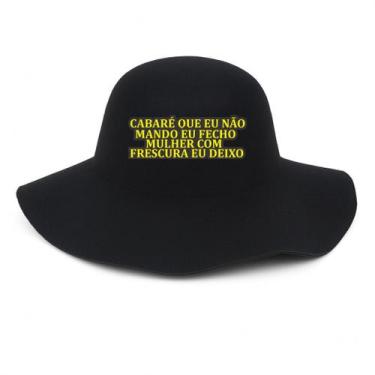 Imagem de Chapéu Cata Ovo De Feltro Natanzinho, Preto
