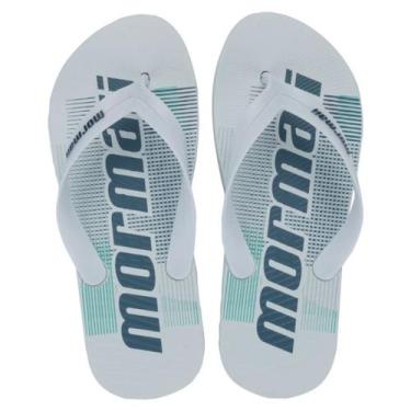 Imagem de Chinelo Masculino Mormaii Dedo Tropical 11936 Original, 39/40, Branco 