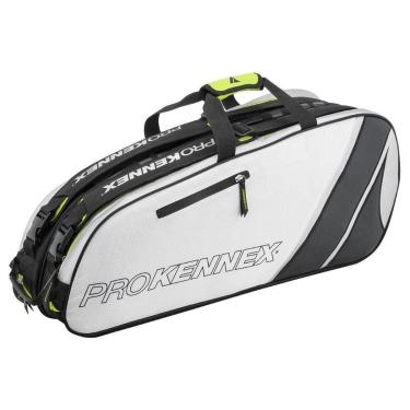 Imagem de Raqueteira ProKennex Dupla X9 Cool - Cinza e Preto-Unissex