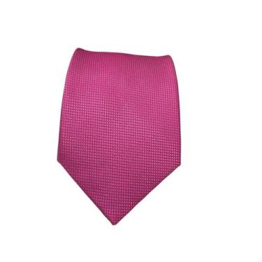 Imagem de Gravata Premium Rosa Fúcsia - Sem marca, Rosa fúcsia 01