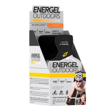 Imagem de Energel Outdoors Caixa com 10 Sachês BodyAction, Tangerina