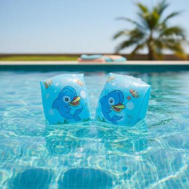 Imagem de Boia de Braço Infantil Fundo do Mar 23cm - Proteção Divertida Kids - A