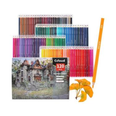 Imagem de Conjunto De Lápis De Cor Profissionais Para Adultos 48/72/120/180/260 