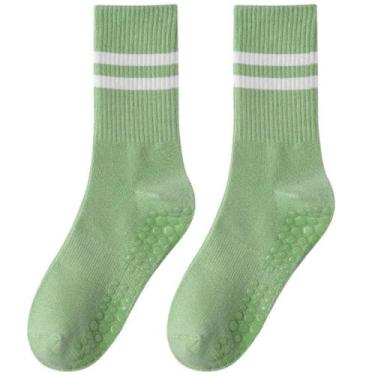 Imagem de Meia de Pilates yoga esportivas profissional Antiderrapante - 1 par Co