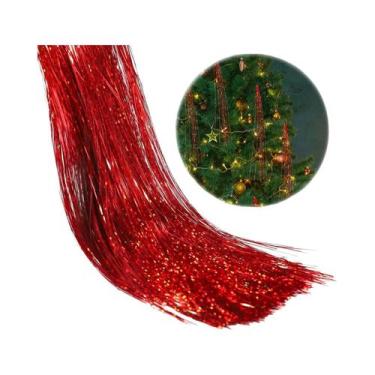 Imagem de Guirlanda De Franjas De Papel Metálico Iridescente Com 3000 Fios Para 