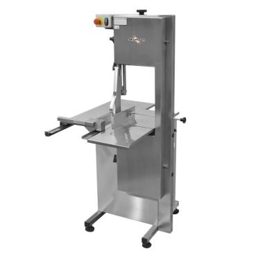 Imagem de Serra Fita Para Carne Skymsen 2,82m Sl282 Com Empurrador E Mesa Móvel De Inox 220v 644609