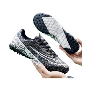 Imagem de Chuteiras De Futebol Profissionais Unissex Para Competição Com Travas 