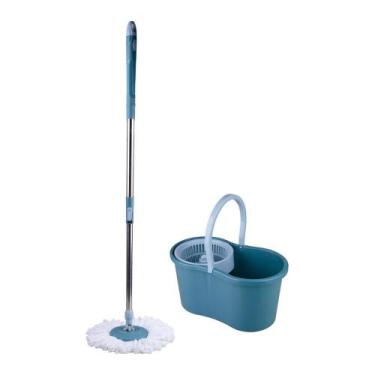 Imagem de Mop Giratório Rayco Essencial com Cesto Plástico 8L