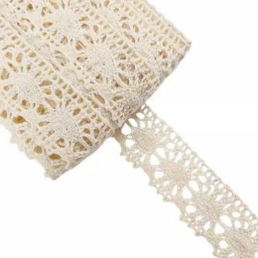 Imagem de Renda de Algodão ArtePunto REF-RA031 Cor Cru 1,60cm 10 Metros