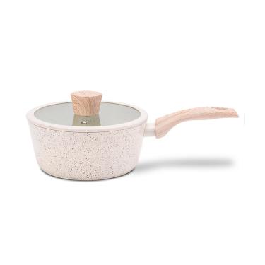 Imagem de Panela de Indução Brinox Sirus Ceramic Life Antiaderente Tampa de Vidro 2,1 Litros 20cm...