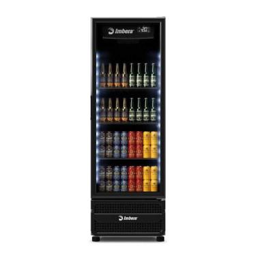 Imagem de Cervejeiro Expositor 570 Litros Porta De Vidro Full Black Ccv355 220v 