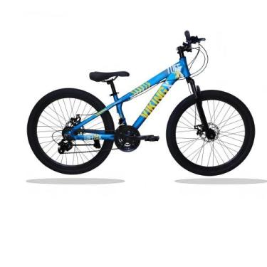 Imagem de Bicicleta Aro 26 Vikingx Tuff x25 Vmaxx 21v Shimano Freios a Disco Com