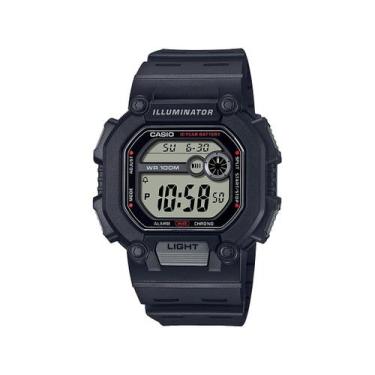 Imagem de Relógio CASIO masculino Illuminator preto W-737H-1AVDF
