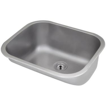 Imagem de Tanque encaixe tramontina 34l 50x40x25cm aco inox acetinado com valvul