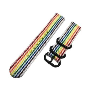 Imagem de Pulseiras De Relógio Esportivas Em Tecido De Nylon 18mm 20mm 22mm 24mm