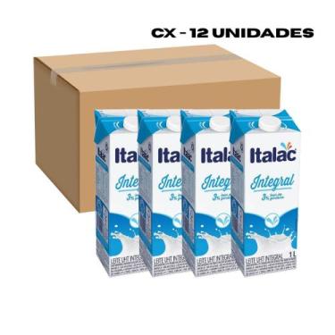 Imagem de Leite Integral Italac 1l UHT Longa Vida - 12 Unidades