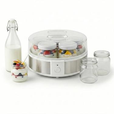 Imagem de Iogurteira Elétrica Automática Compacta para Iogurte Caseiro e Natural (220, Volts)