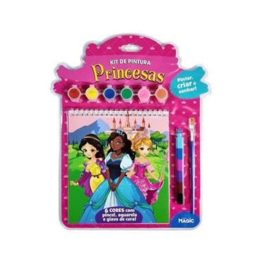 Imagem de Kit De Pintura Princesas - Pintar, Criar E Sonhar!
