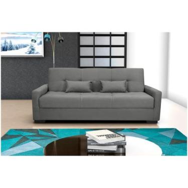 Imagem de Sofá Cama 3 Lugares Reclinável casal premium 2,03 Larg Lavinia Matrix,