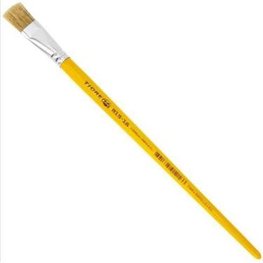Imagem de Pincel Chato Amarelo 815-16 Pincel Chato Amarelo 815-16 - Tigre