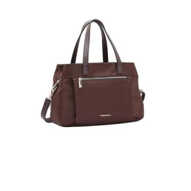 Imagem de Bolsa de Mão E Transversal Chenson Microfiber Cafe, UNI