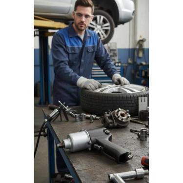 Imagem de Chave Impacto Pneumática 1/2" 79kgf Torque Potente - Congratulations S