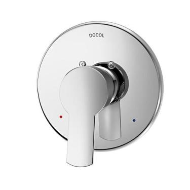 Imagem de Acabamento Monocomando Para Chuveiro e Ducha Higiênica Alta Pressão 1/