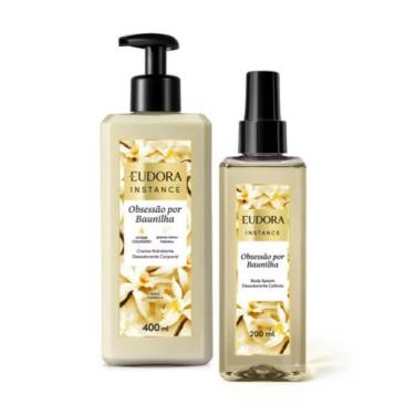 Imagem de Combo Instance Obsessão por Baunilha: Creme Corporal 400ml + Body Spla