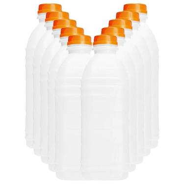 Imagem de Garrafa Maluger Pacote Com 10 Unidades, 1000Ml, Branco