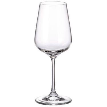 Imagem de Jogo de 6 taças vinho branco Strix cristal 360ml -Bohemia, 3 meses por