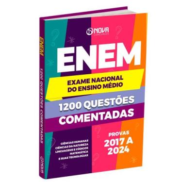 Imagem de Livro 1.200 Questões Comentadas ENEM - Nova Concursos