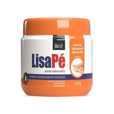 Imagem de Creme Para Pés Ressecado Lisa Pé Super Hidratante Biosoft 240g - Bio S