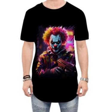 Imagem de Camiseta Longline Palhaço Quebrada Morro Clown Slum 1 - Kasubeck Store