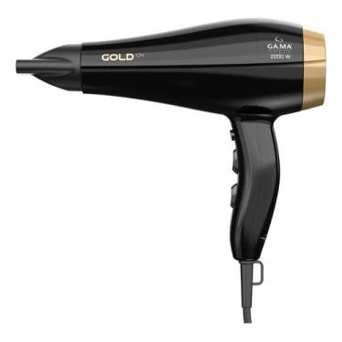 Imagem de Secador Cabelo Gama Italy Gold Íon Ceramic Íon Profissional