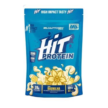 Imagem de Hit Protein Adaptogen Whey protein com Peptídeos de Colágeno Refil 900g-Unissex