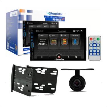 Imagem de COMP Central Multimídia 7pol RS-506BR + Moldura Focus Ka Ranger Escort