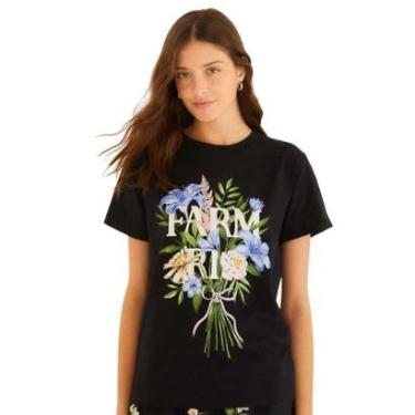 Imagem de Tshirt Fit Farm Rio Buquê-Feminino