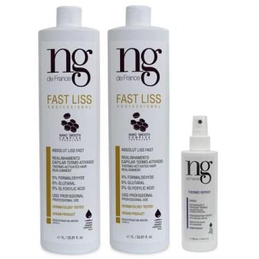 Imagem de Kit 2 Realinhamento Selagem Vegano + Spray Protetor Térmico - NG de Fr