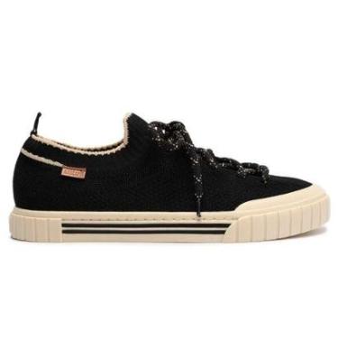 Imagem de Tênis Anacapri Casual Alê Knit De Amarrar C30405 0005 34/39-Feminino