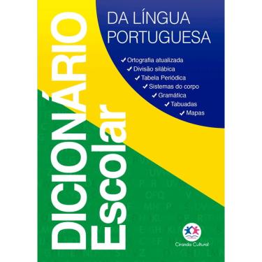 Imagem de Livro - Dicionário escolar da Língua Portuguesa