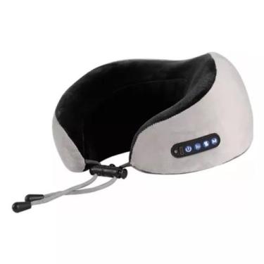 Imagem de Massageadora De Pescoço E Lombar Travesseiro Massageador Cor Marrom 11
