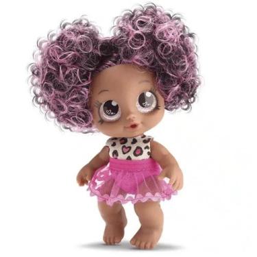 Imagem de Boneca Rainbow Fashion Negra -  Bombola - BAMBOLA