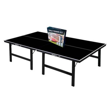 Imagem de MESA PING PONG PRETA MDP 15mm 1010 KLOPF + Kit Completo 5091
