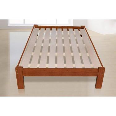 Imagem de Cama Queen Size Turca de Madeira Maciça Tauari